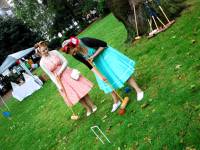 Dressing for an English garden party: Her Majesty’s Diamond Jubilee
