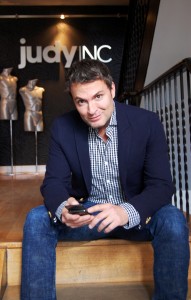 David Clemmer at his Judy Inc office.