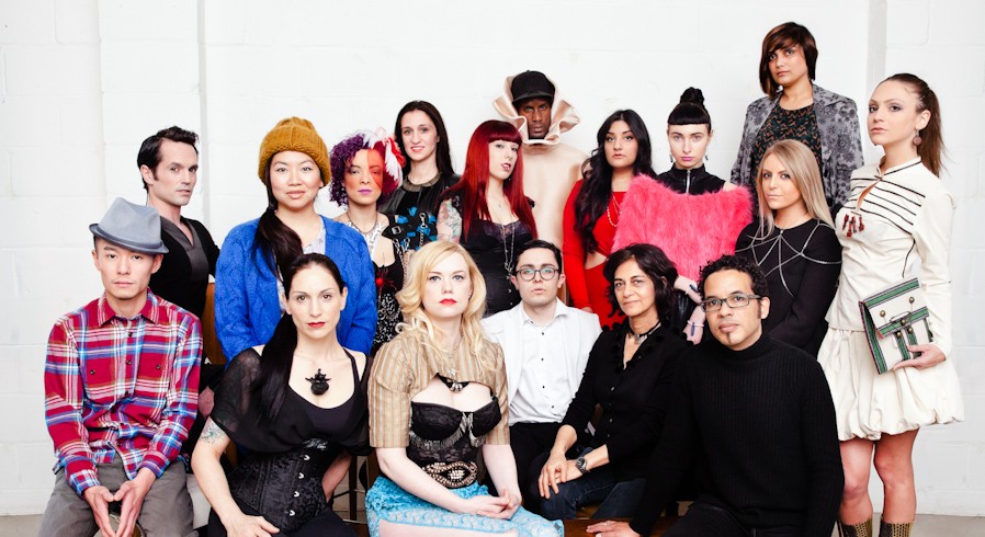 The designers of Arts & Fashion Week 2014