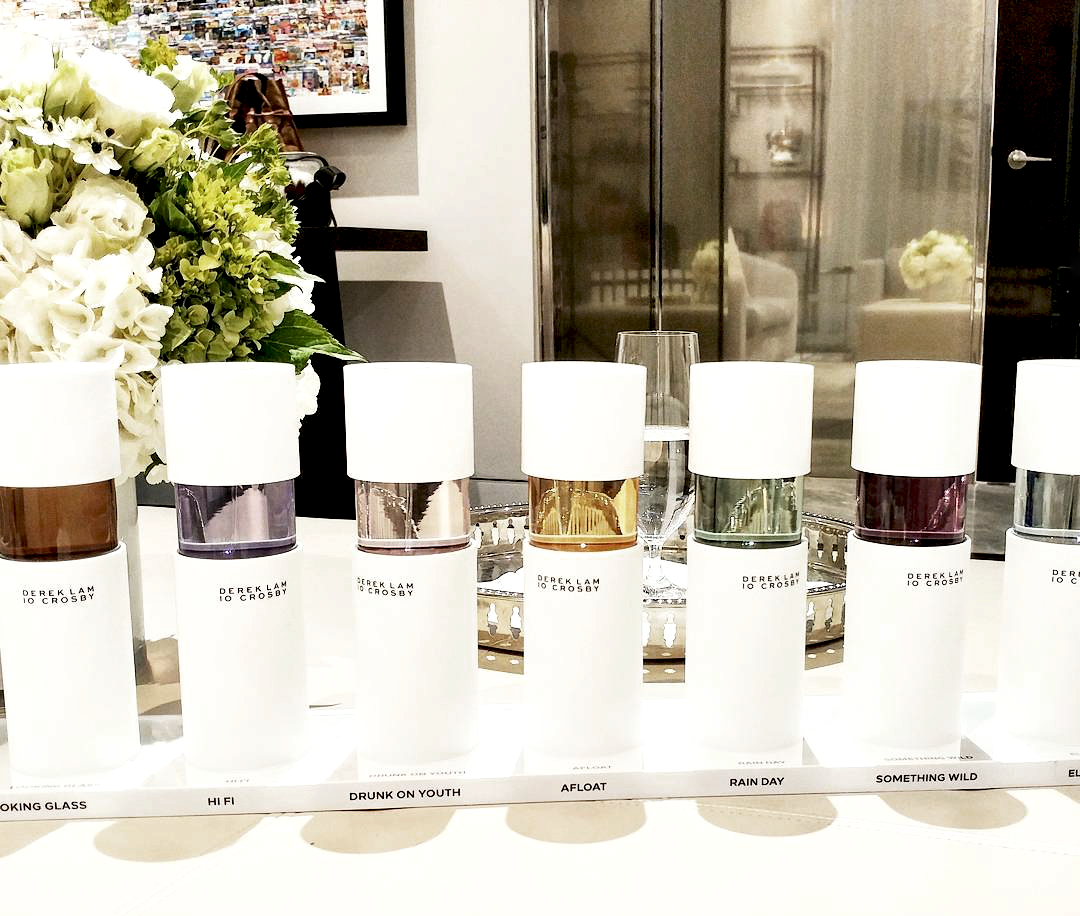 Some of the fragrances from the range. Photo: Hannah Yakobi.